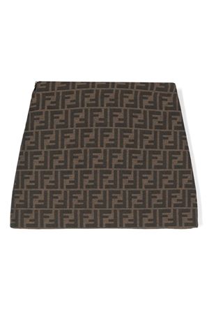 Ff Jacquard Skirt FENDI KIDS | JFE151AQTKF15B6